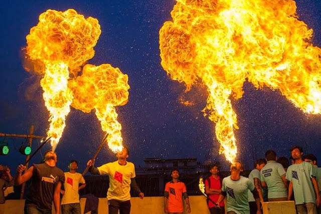 Shakrain Festival Fireworks