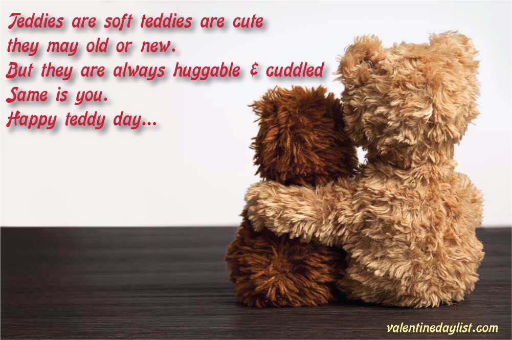 Teddy Bear Day Images Quotes