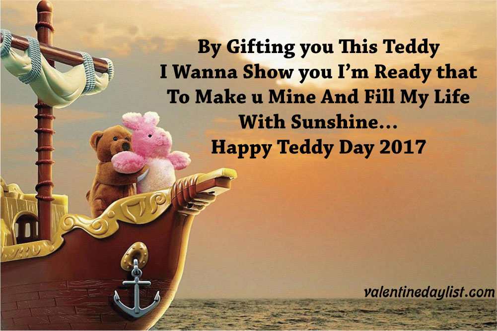 Teddy Bear Day Images with Quotes