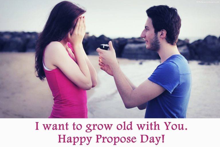 Propose Day girl pic