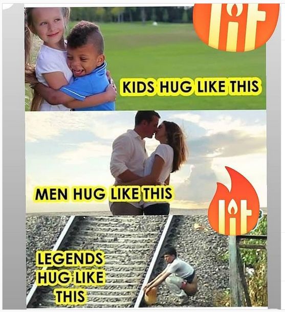 Funny Memes Hug Day