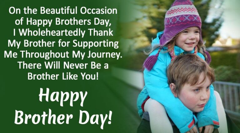 Brothers Day Quotes