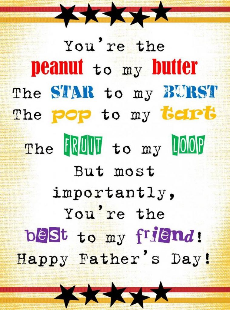 Poems On Fathers Day