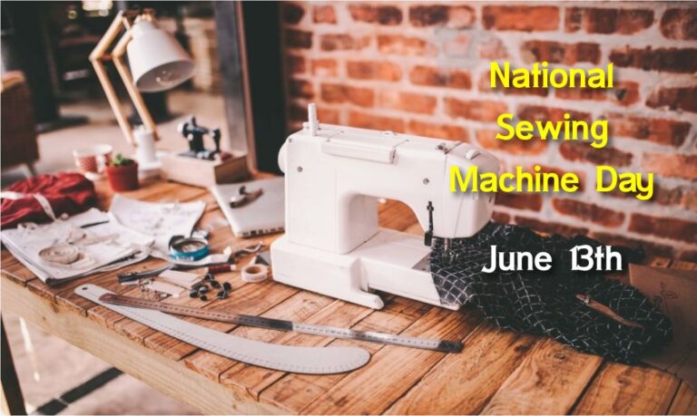 Sewing Machine Day Date