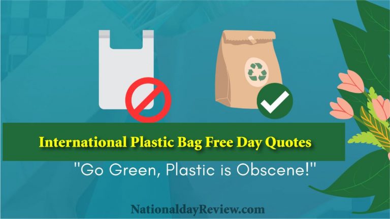 Plastic Bag Free Day Quotes