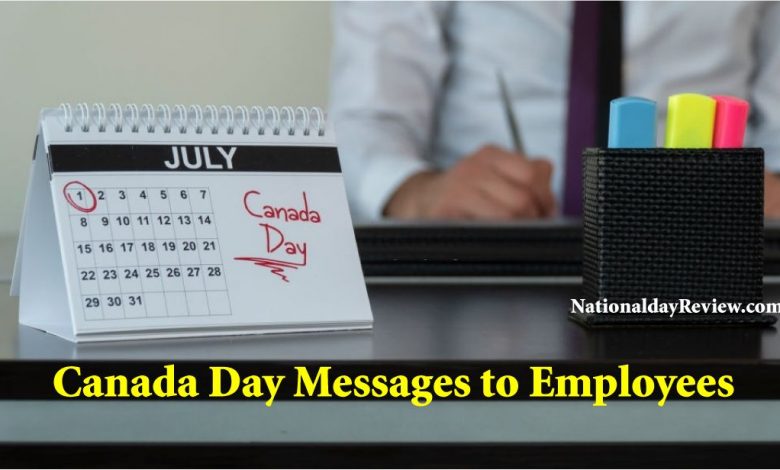 canada day message to employees