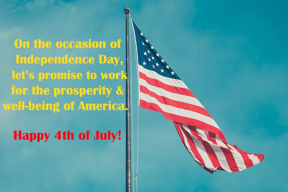 usa independece day sms