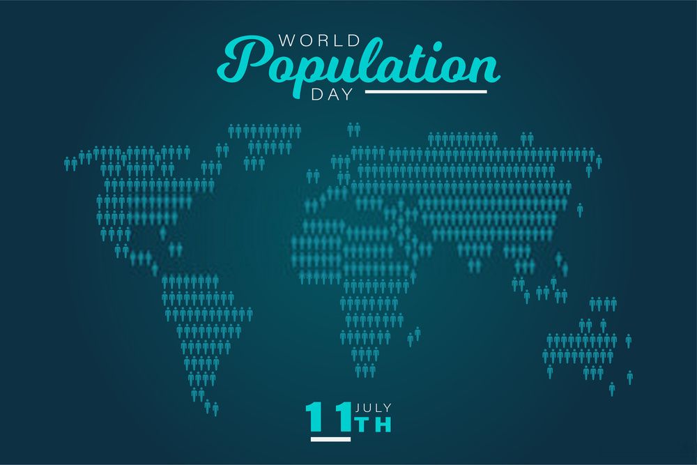 world population day design