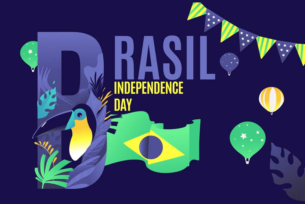 Brazil Independence Day design