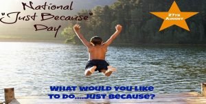 National Just Because Day