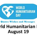 world humanitarian day wishes