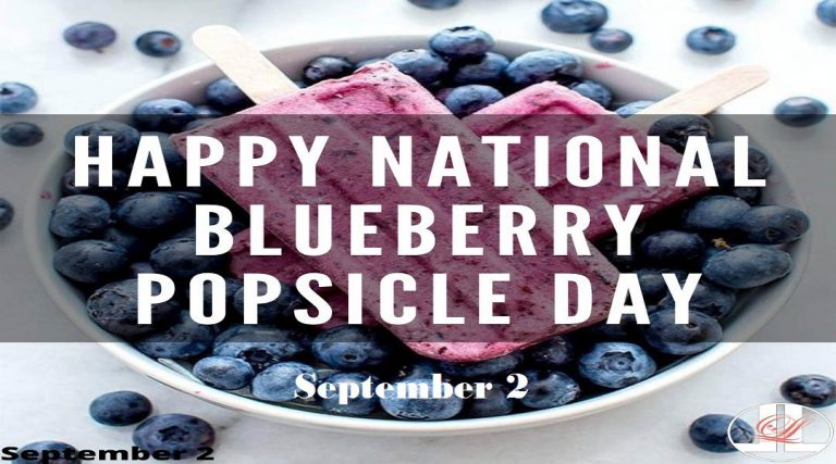 National Blueberry Popsicle Day