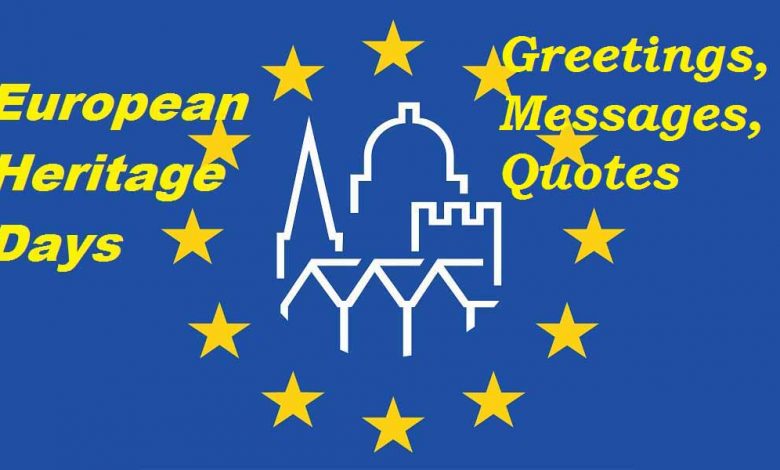 European Heritage Days messages wishes