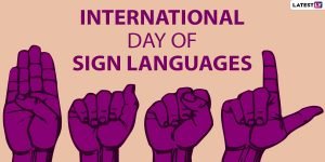 International Day of Sign Languages