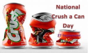 National Crush a Can Day