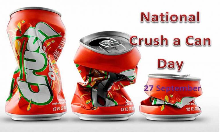 National Crush a Can Day