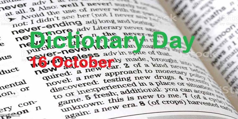 Dictionary Day