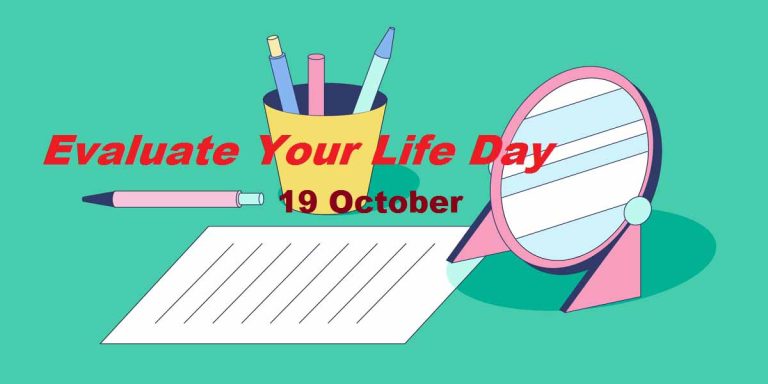 Evaluate Your Life Day CoverPhoto
