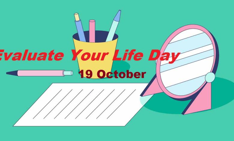 Evaluate Your Life Day CoverPhoto