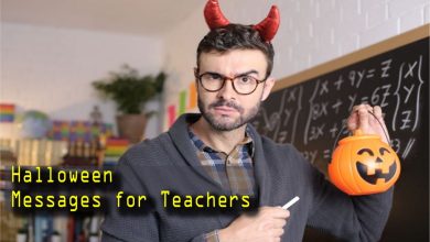 Halloween Messages for Teachers