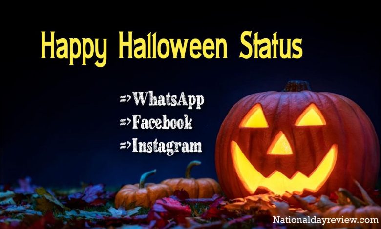Happy Halloween Status