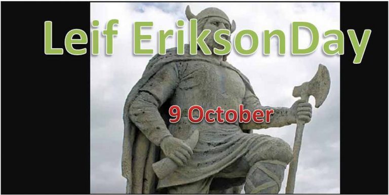 Leif Erikson Day CoverPhoto