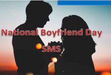 National Boyfriend Day SMS