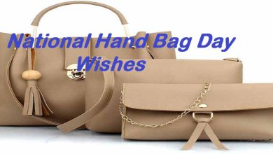 National Hand Bag Day wishes