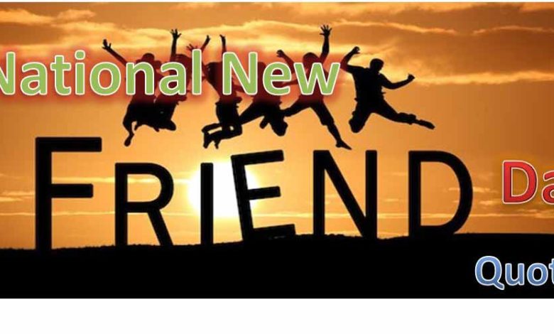 National New Friends Day Quotes