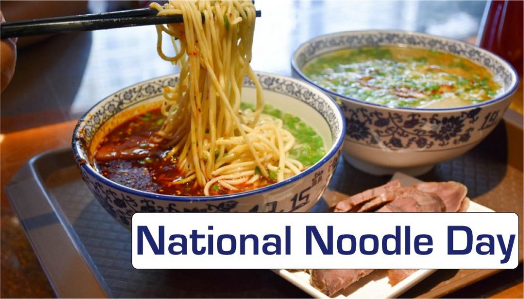 National Noodle Day