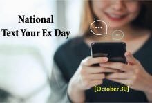 National Text Your Ex Day