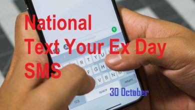 National Text Your Ex Day SMS