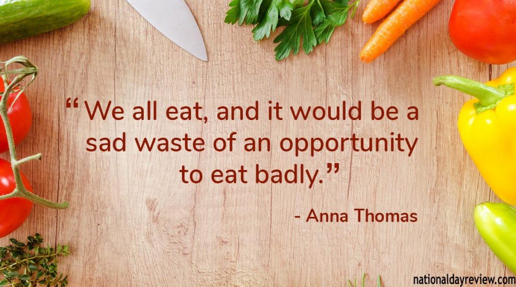 inspirational world food day quotes