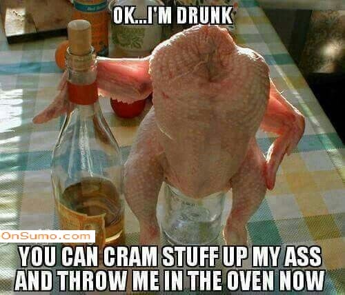 Thanksgiving Memes drunk