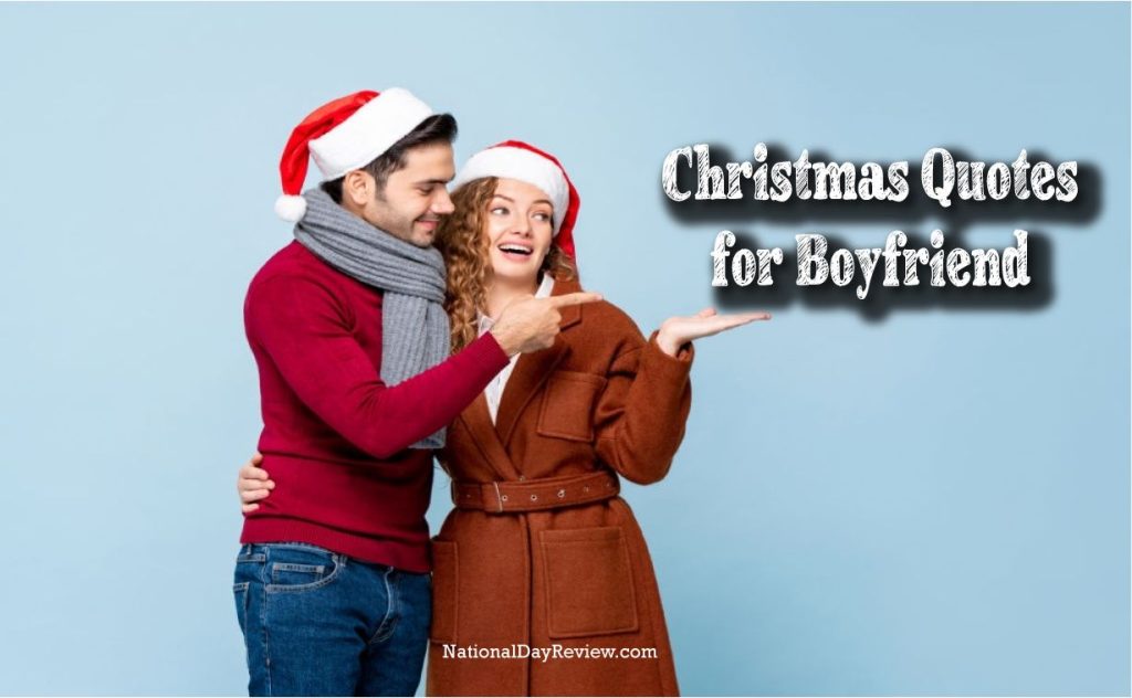 Christmas Quotes for Boyfriend