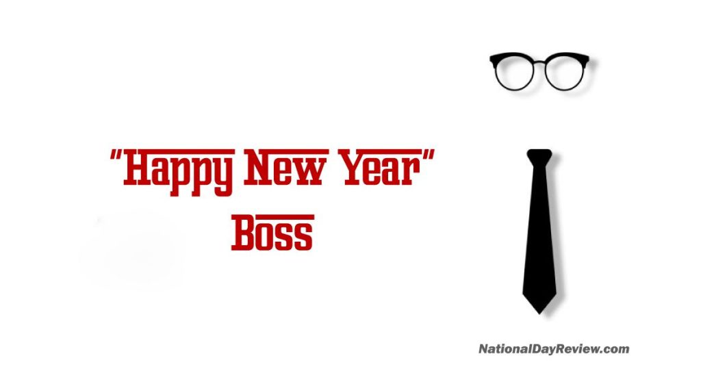 Happy new year wishes for Boss