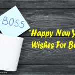 New Year Wishes For Boss