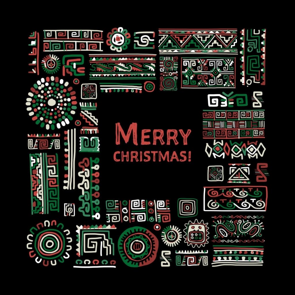 ethnic merry christmas images