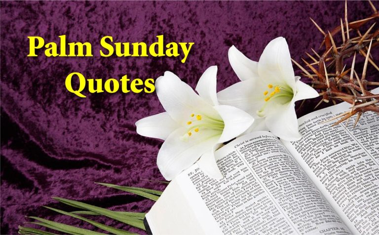 Palm Sunday Quotes