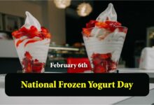 National Frozen Yogurt Day