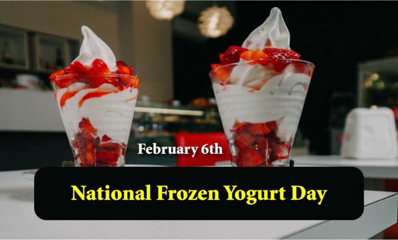 National Frozen Yogurt Day