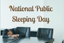 National public sleeping day