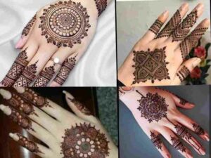 tikki mehndi designs