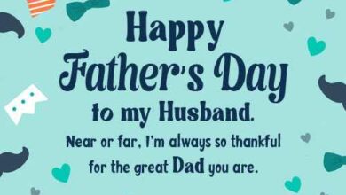 Happy Fathers Day to my Husband Quotes