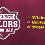 College Colors Day Wishes