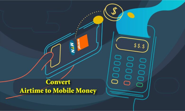 Convert Airtime to Mobile Money