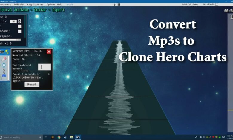 Convert Mp3s to Clone Hero Charts