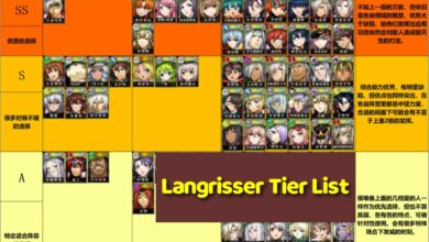 Langrisser Tier List