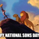 National Sons Day Memes