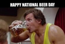 National Beer Lover Day Meme